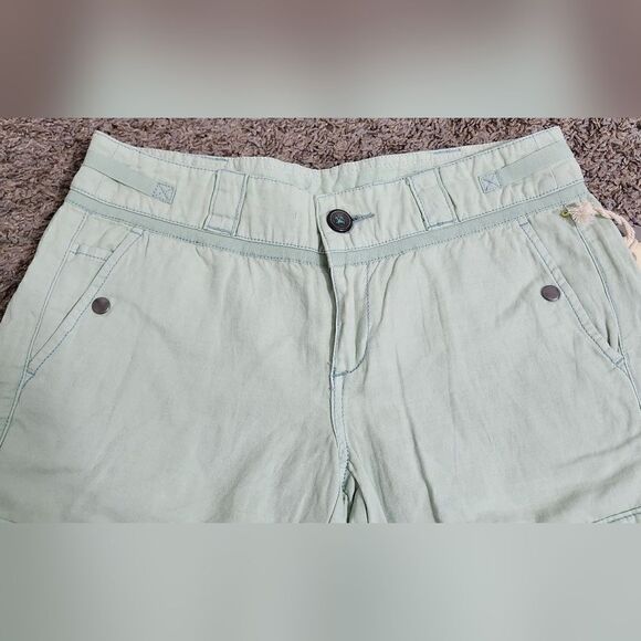 NWT Anthropologie Hei Hei shorts size 4 green - Picture 3 of 8